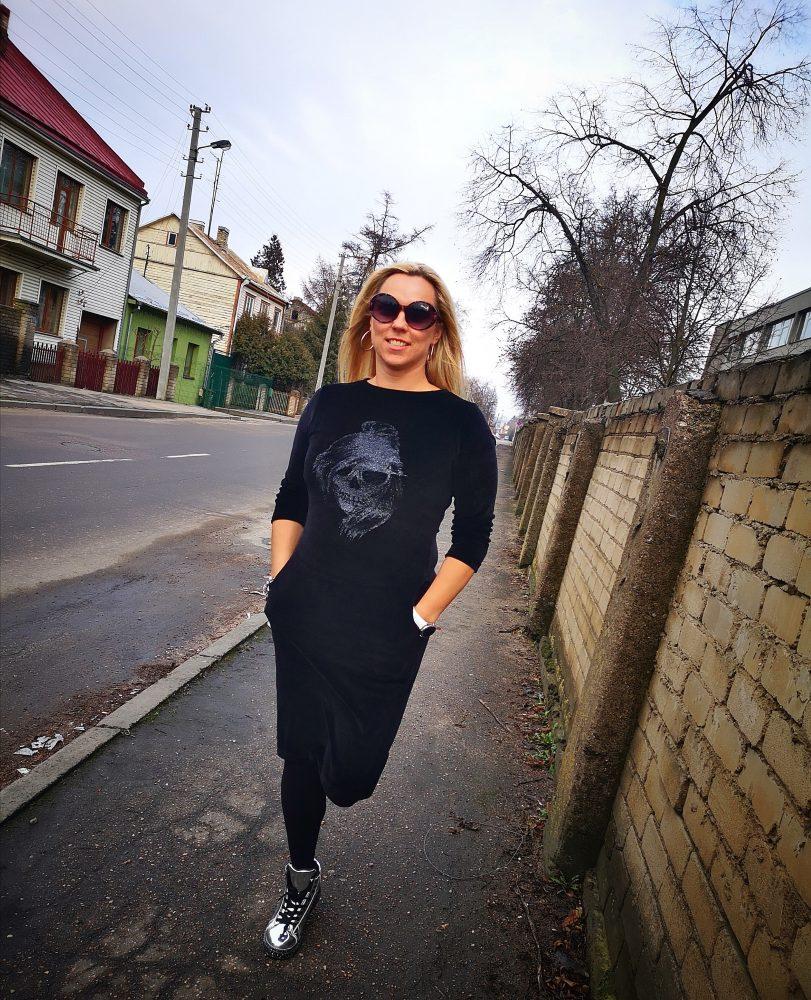 Suknelė BONITA Velour - Image 3