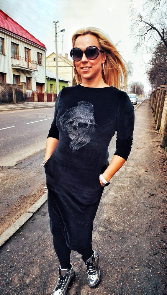 Suknelė BONITA Velour - Image 7