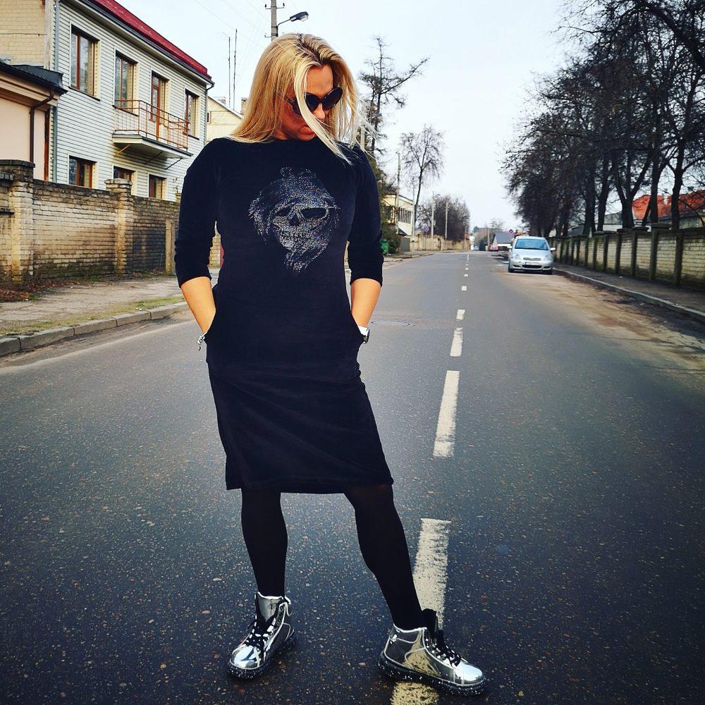 Suknelė BONITA Velour - Image 2