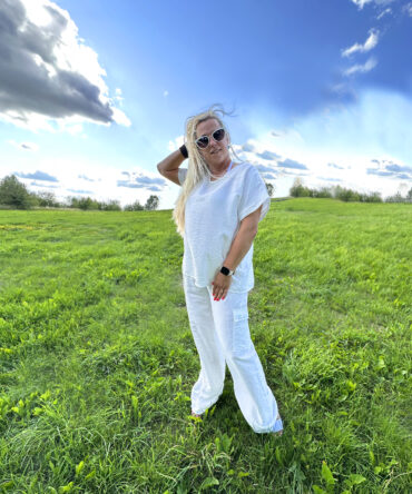 Oversize komplektas WHITE