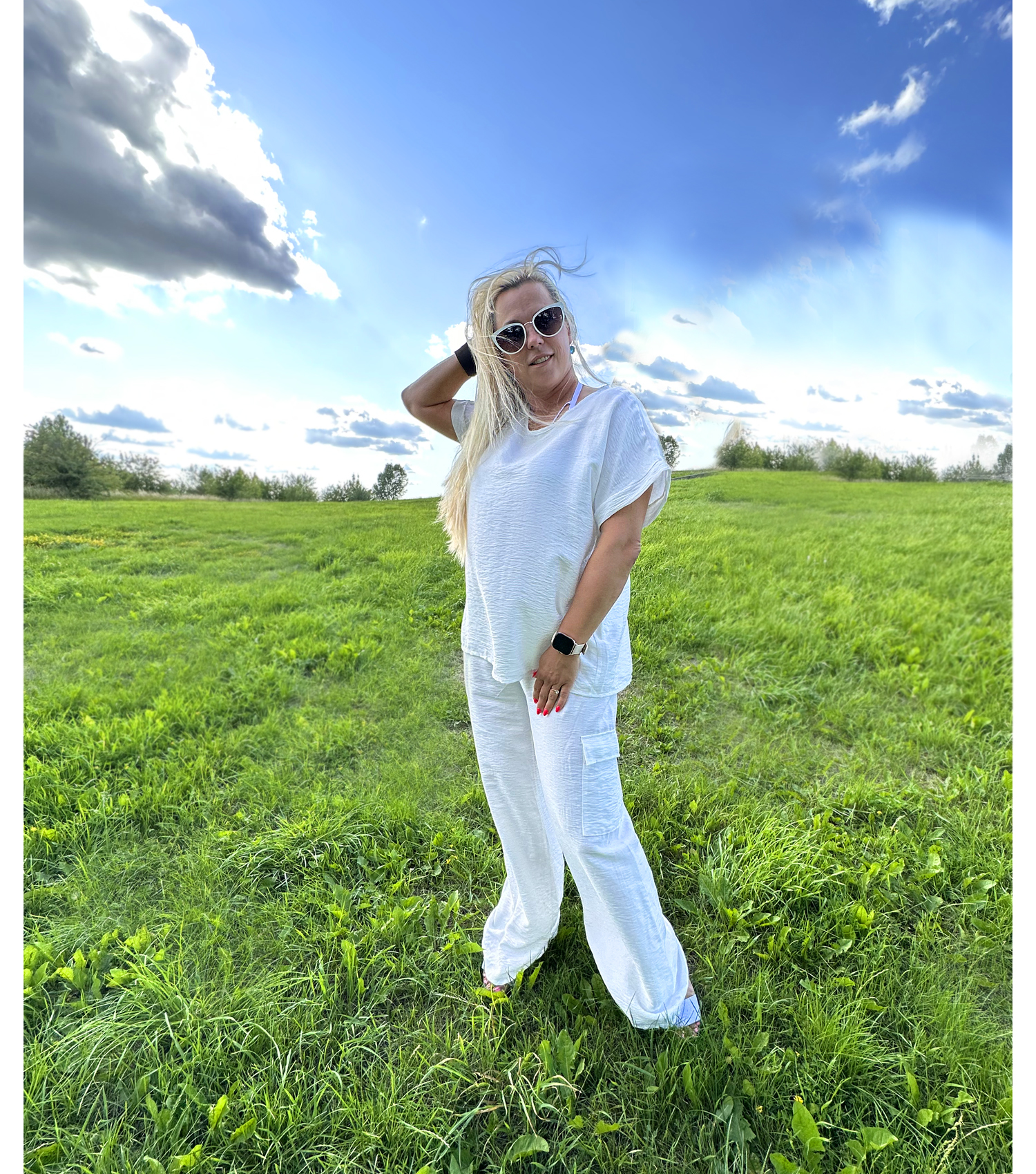 Oversize komplektas WHITE