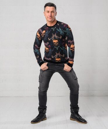 Džemperis DAMASK Skull