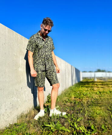 OLIVE setas marškiniai + šortai