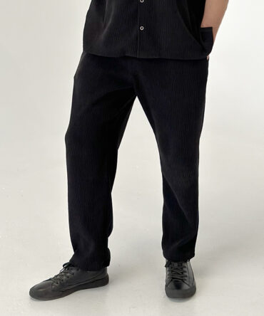 Kelnės VELVET Black