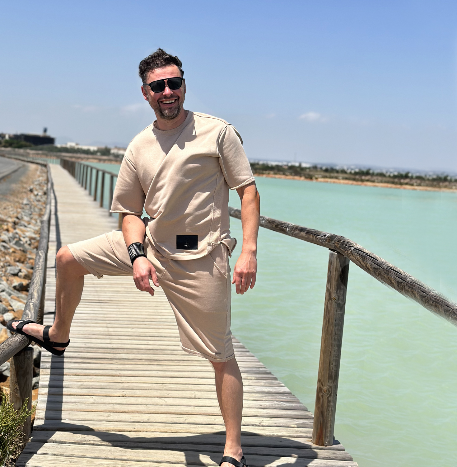 SAND komplektas palaidinė + šortai