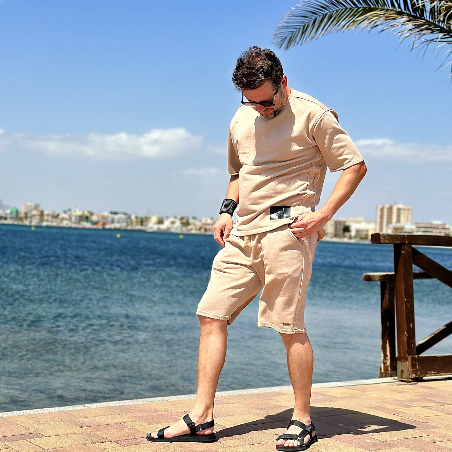 SAND komplektas palaidinė + šortai - Image 2