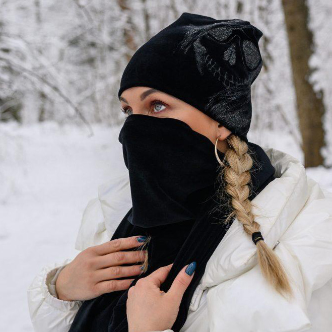 Kepurė Skull VELOUR - Image 2