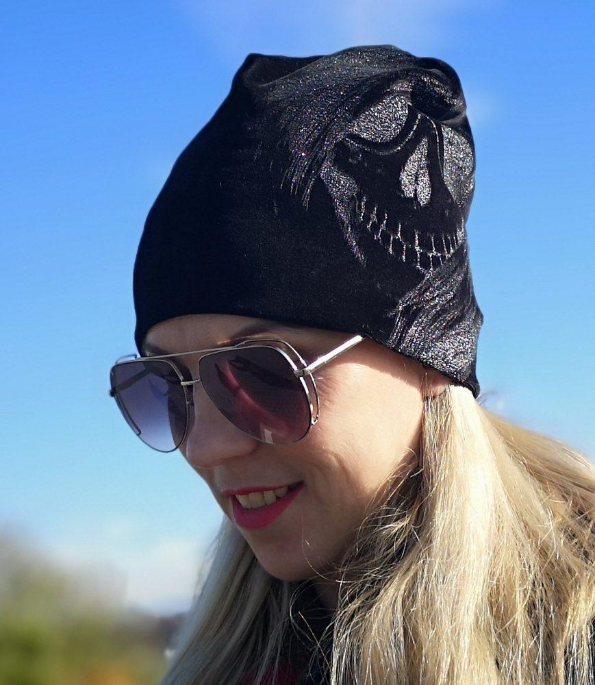 Kepurė Skull VELOUR